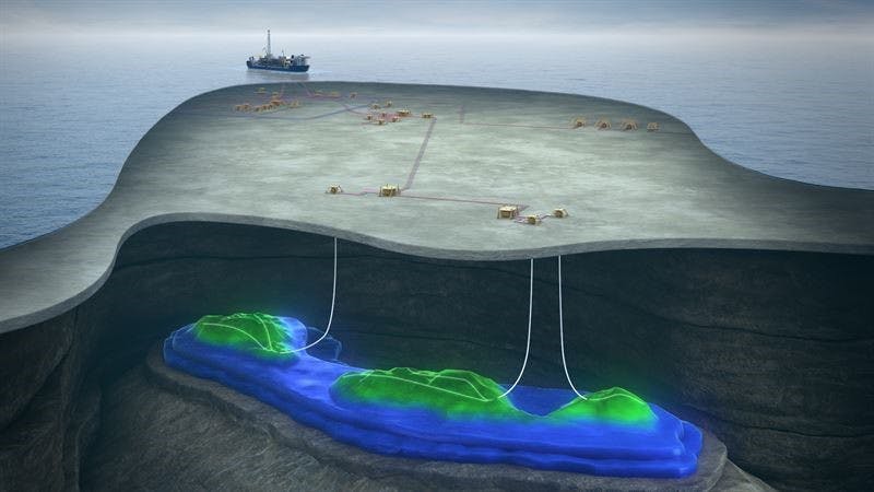 OTS Offshore - Aker BP reaches first oil at Tyrvin
